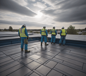 Flat roof maintenance