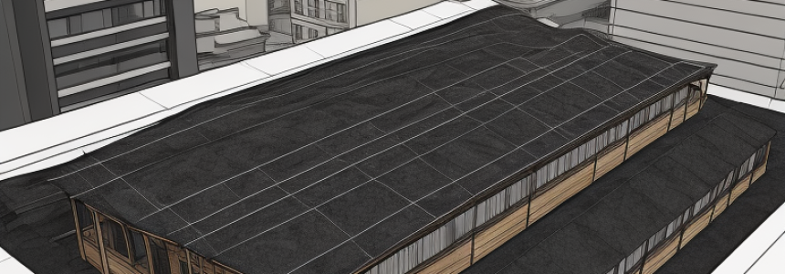 Bitumen Felt Roof Covering